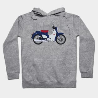 Ride super cub blue Hoodie